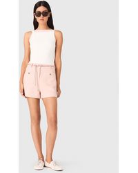 Maje - High Straight-Neck Top - Lyst