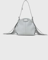 Maje - Miss M Micro Grained Leather Bag - Lyst