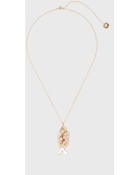 Maje - Long Beaded Fish Necklace - Lyst