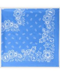 Maje - Bandana Print Silk Scarf - Lyst