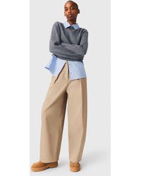 Maje - Cotton Balloon Trousers - Lyst