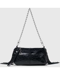 Maje - Patent Leather Miss M Pouch Bag - Lyst