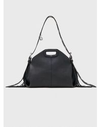 Maje - Grained Leather Miss M Bag - Lyst