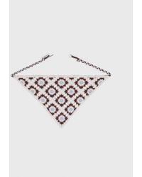 Maje - Triangular Knit Scarf - Lyst