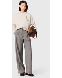Maje - Checked Suit Trousers - Lyst