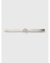 Maje - Slim Belt With Clover Buckle - Lyst