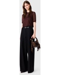 Maje - Wide-Leg Suit Trousers - Lyst