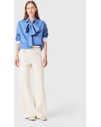 Maje - Lurex Tweed Trousers - Lyst