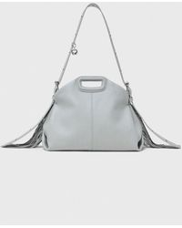 Maje - Grained Leather Miss M Bag - Lyst