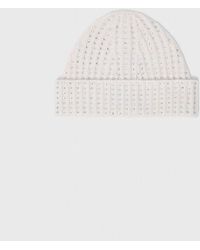 Maje - Wool And Rhinestone Hat - Lyst