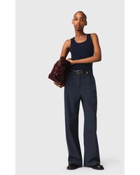 Maje - Rib Knit Tank Top - Lyst