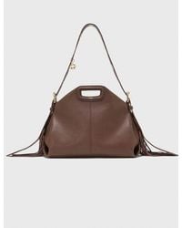 Maje - Grained Leather Miss M Bag - Lyst
