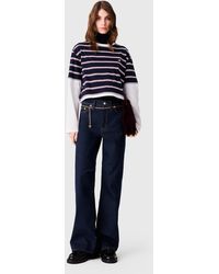 Maje - Layered-Effect T-Shirt - Lyst