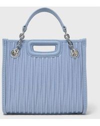Maje - Mini Quilted Leather Tote Bag - Lyst