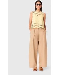 Maje - Crochet Rhinestone Top - Lyst