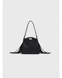 Maje - Miss M Micro Leather Bag - Lyst