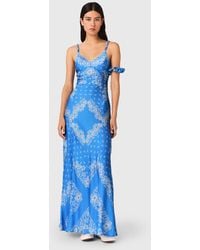 Maje - Patterned Maxi Dress - Lyst