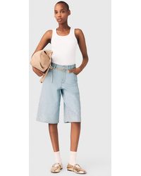 Maje - Rhinestone Bermuda Shorts - Lyst