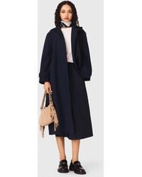 Maje - Removable Rhinestone-Hood Trench - Lyst