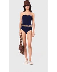 Maje - Briefs With Contrasting Trim - Lyst