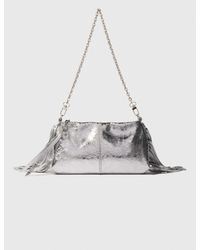 Maje - Miss M Leather Pouch Bag - Lyst