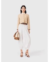 Maje - Harem Cotton Trousers - Lyst