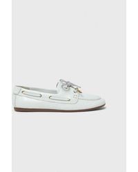 Maje - Leather Boat Shoes - Lyst