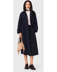 Maje - Removable Rhinestone-Hood Trench - Lyst