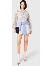 Maje - Tweed Playsuit - Lyst