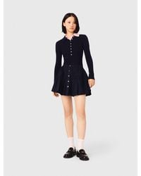 Maje - Short Elasticated Waist Skirt - Lyst