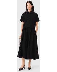 Maje - Shirt With Rhinestones And Beads - Lyst
