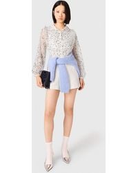Maje - Tweed Playsuit - Lyst
