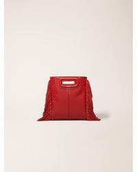 Maje - Tasche M Mini Aus Lackleder - Lyst