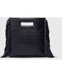 Maje - M Mini-Tasche Aus Krokodilleder - Lyst