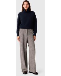 Maje - High-Neck Cashmere Jumper - Lyst