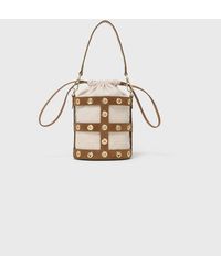 Maje - Suede Miss M Bucket Bag - Lyst