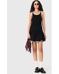 Maje - Ribbed Vest Top - Lyst