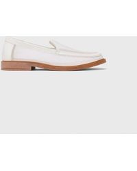 Maje - Mocassins En Cuir Et Mesh - Lyst