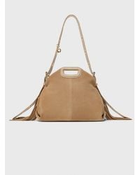 Maje - Suede Miss M Bag - Lyst