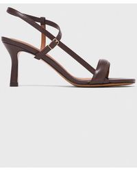 Maje - Strappy Leather Sandals - Lyst