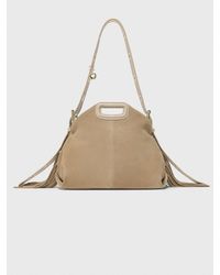 Maje - Suede Miss M Bag - Lyst