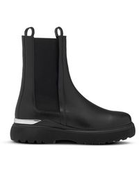 Mallet London - Rosemary Midnight Silver Boot - Lyst