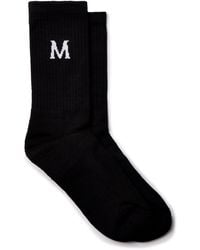 Mallet London - Monogram Logo Socks - Lyst