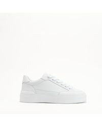 Mallet London - Mallet Lansbury Leather Trainers - Lyst
