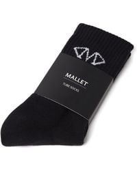 Mallet London - Mallet Socks Diamond Monogram Single - Lyst