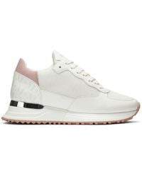 womens white mallet trainers