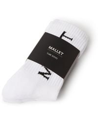 Mallet London - Mallet Socks Large Logo 2 Pack - Lyst