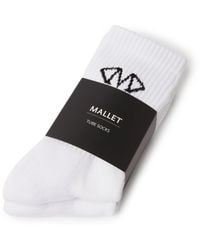 Mallet London - Mallet Socks Diamond Monogram 2 Pack - Lyst