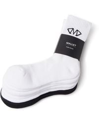 Mallet London - Mallet Socks Diamond Monogram 5 Pack Multi - Lyst