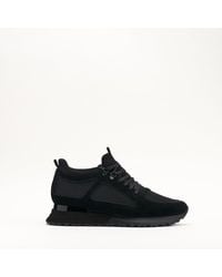 Mallet London - Mallet Diver Essential Gloss Leather Trainers - Lyst